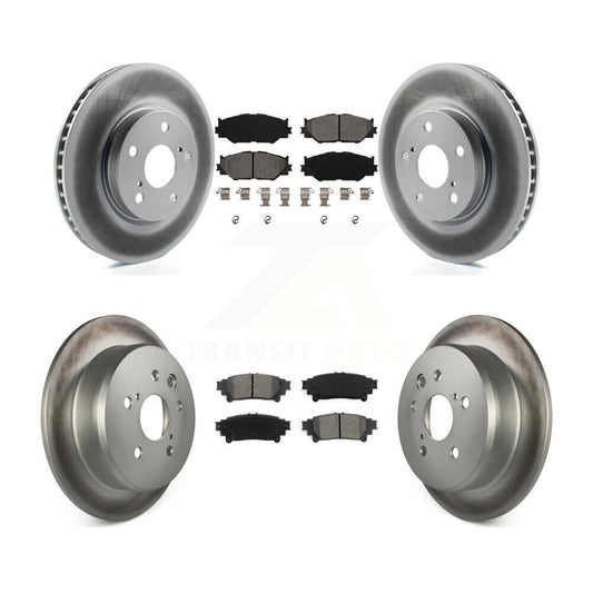 Disc Rotors and Semi-Metallic Brake Pads Kit-KGS-100958 - Kit.bestparts.ca