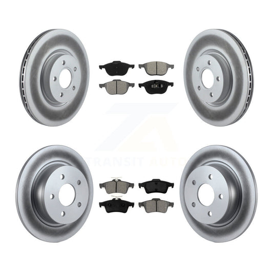 Disc Rotors and Semi-Metallic Brake Pads Kit-KGS-100974 - Kit.bestparts.ca