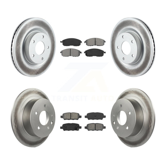 Disc Rotors and Semi-Metallic Brake Pads Kit-KGS-100978 - Kit.bestparts.ca