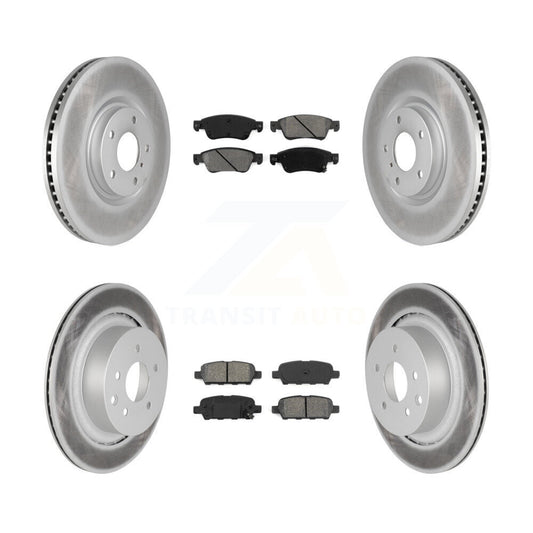 Disc Rotors and Semi-Metallic Brake Pads Kit-KGS-100981 - Kit.bestparts.ca
