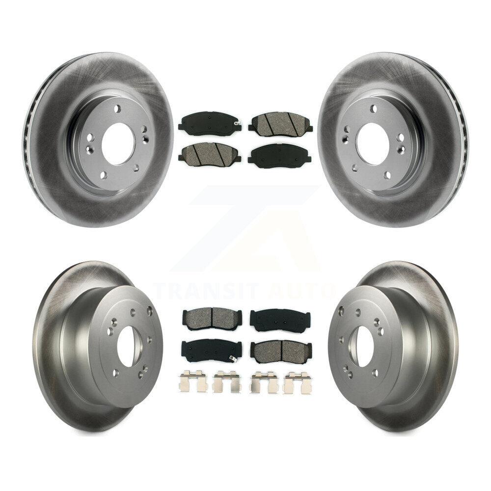 Disc Rotors and Semi-Metallic Brake Pads Kit-KGS-100989 - Kit.bestparts.ca