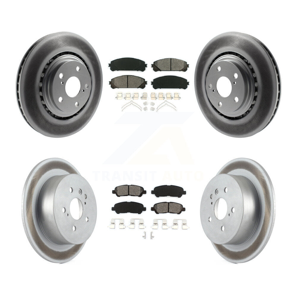 Disc Rotors and Semi-Metallic Brake Pads Kit-KGS-101006 - Kit.bestparts.ca