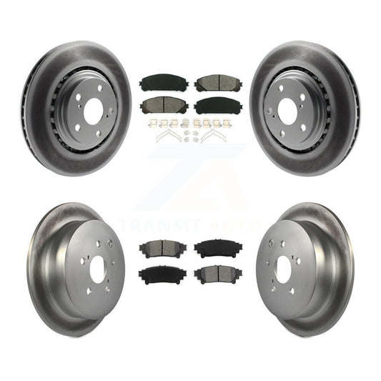 Disc Rotors and Semi-Metallic Brake Pads Kit-KGS-101008 - Kit.bestparts.ca