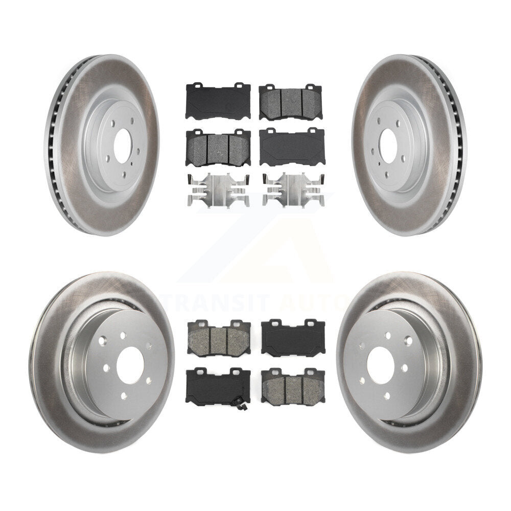 Disc Rotors and Semi-Metallic Brake Pads Kit-KGS-101023 - Kit.bestparts.ca Kit.bestparts.ca