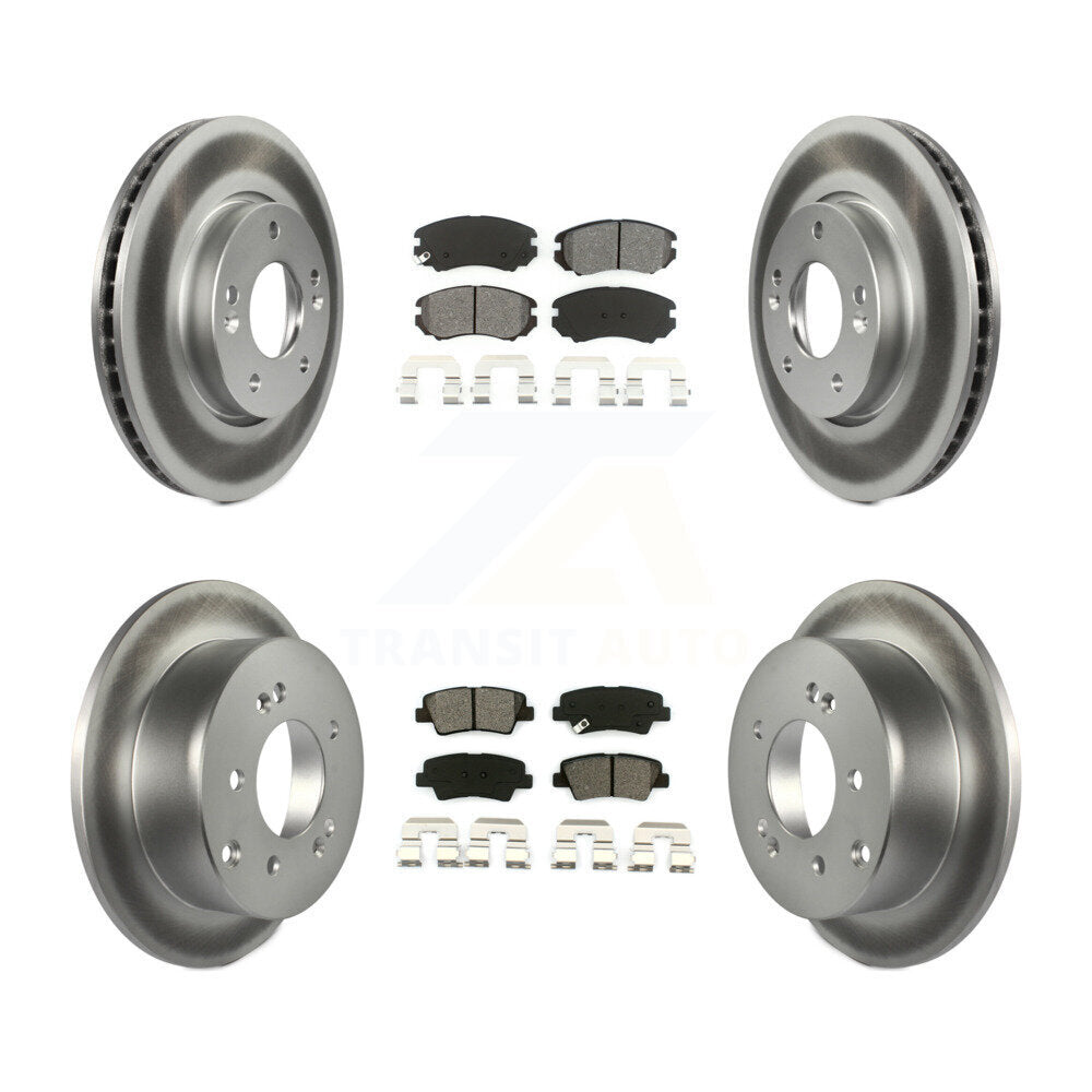 Disc Rotors and Semi-Metallic Brake Pads Kit-KGS-101046 - Kit.bestparts.ca Kit.bestparts.ca