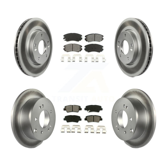 Disc Rotors and Semi-Metallic Brake Pads Kit-KGS-101046 - Kit.bestparts.ca