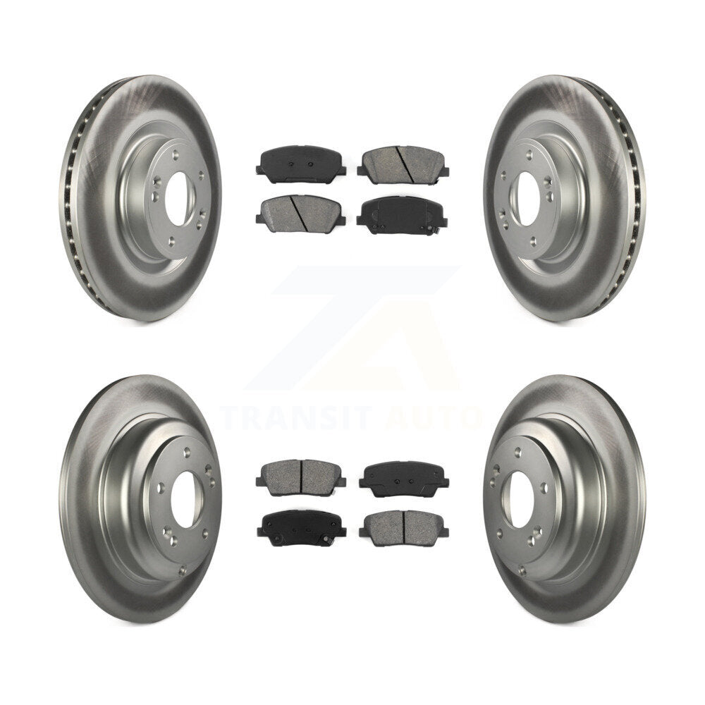 Disc Rotors and Semi-Metallic Brake Pads Kit-KGS-101048 - Kit.bestparts.ca