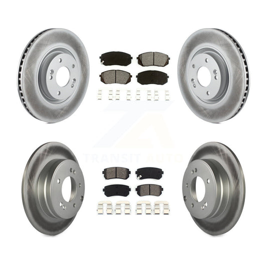 disc rotors and semi metallic brake pads-kgs-101073 - Kit.bestparts.ca