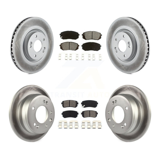 disc rotors and semi metallic brake pads-kgs-101074 - Kit.bestparts.ca