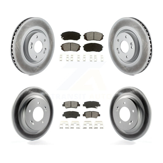 disc rotors and semi metallic brake pads-kgs-101075 - Kit.bestparts.ca