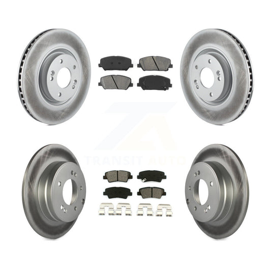 disc rotors and semi metallic brake pads-kgs-101076 - Kit.bestparts.ca