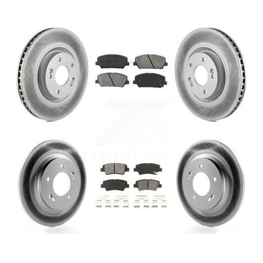 disc rotors and semi metallic brake pads-kgs-101077 - Kit.bestparts.ca