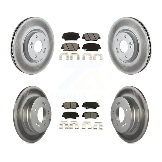 disc rotors and semi metallic brake pads-kgs-101078 - Kit.bestparts.ca