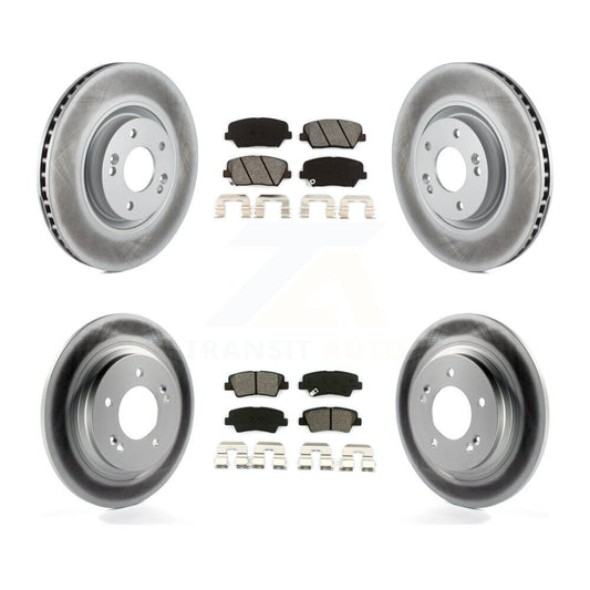 disc rotors and semi metallic brake pads-kgs-101079 - Kit.bestparts.ca
