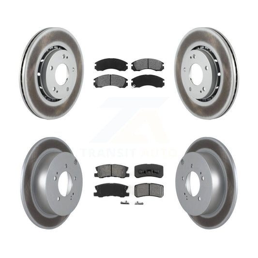 Disc Rotors and Semi-Metallic Brake Pads Kit-KGS-101081 - Kit.bestparts.ca