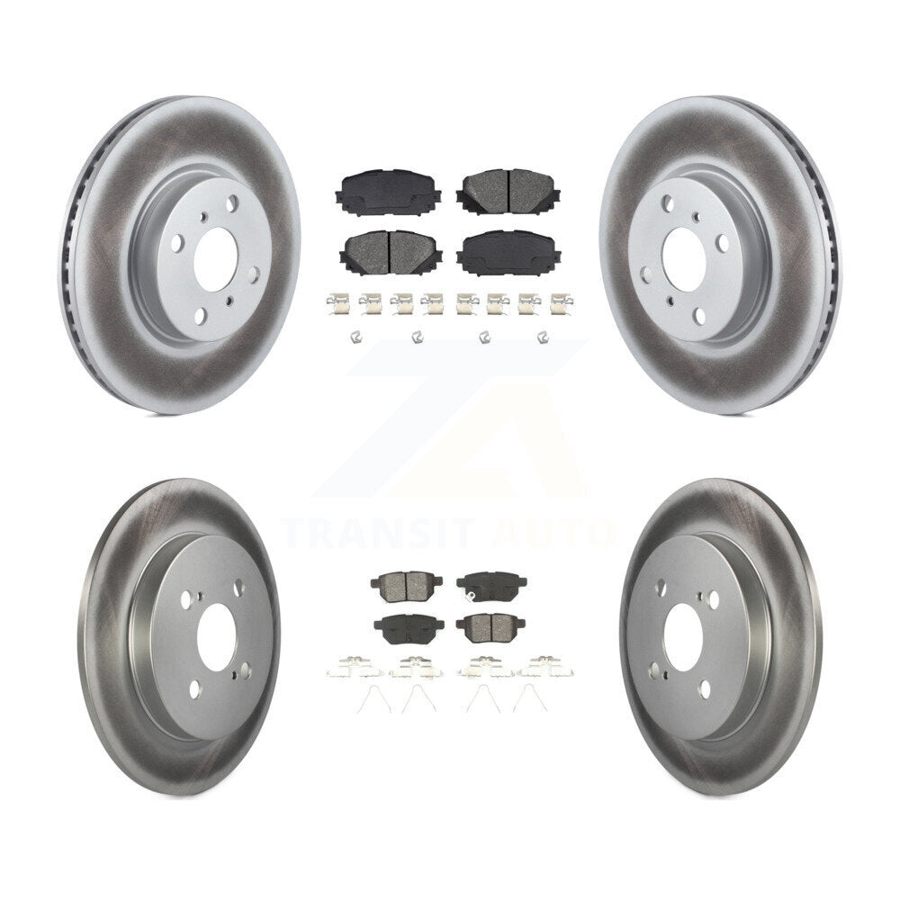 Disc Rotors and Semi-Metallic Brake Pads Kit-KGS-101087 - Kit.bestparts.ca Kit.bestparts.ca