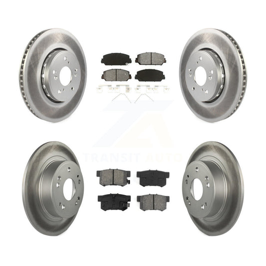 Coated Disc Rotors and Semi-Metallic Brake Pads Kit-KGS-101094 - Kit.bestparts.ca