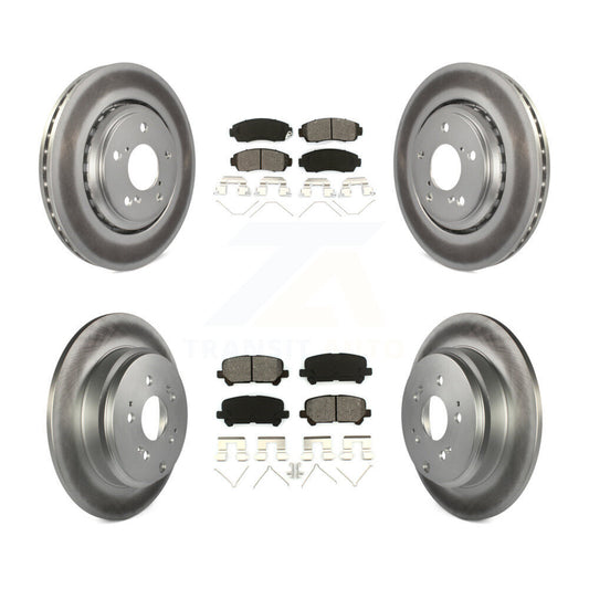 Disc Rotors and Semi-Metallic Brake Pads Kit-KGS-101100 - Kit.bestparts.ca