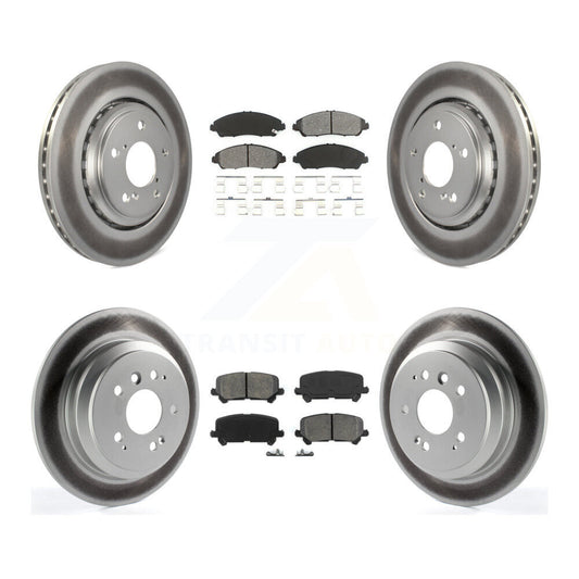 Disc Rotors and Semi-Metallic Brake Pads Kit-KGS-101101 - Kit.bestparts.ca