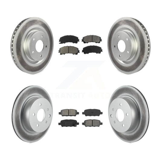 Disc Rotors and Semi-Metallic Brake Pads Kit-KGS-101104 - Kit.bestparts.ca