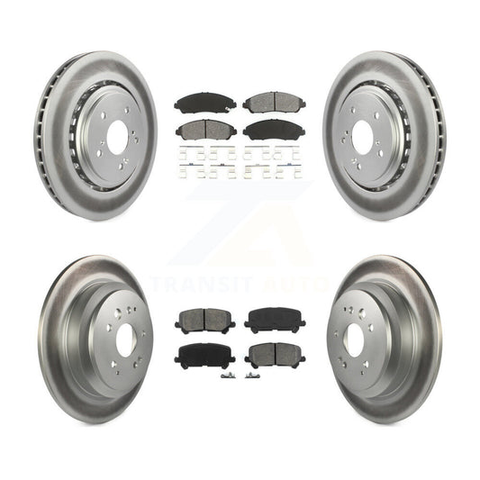 Disc Rotors and Semi-Metallic Brake Pads Kit-KGS-101105 - Kit.bestparts.ca