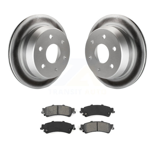 Coated Disc Rotors and Semi-Metallic Brake Pads Kit-KGS-101124 - Kit.bestparts.ca