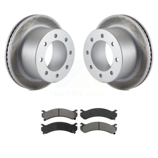 Coated Disc Rotors and Semi-Metallic Brake Pads Kit-KGS-101135 - Kit.bestparts.ca