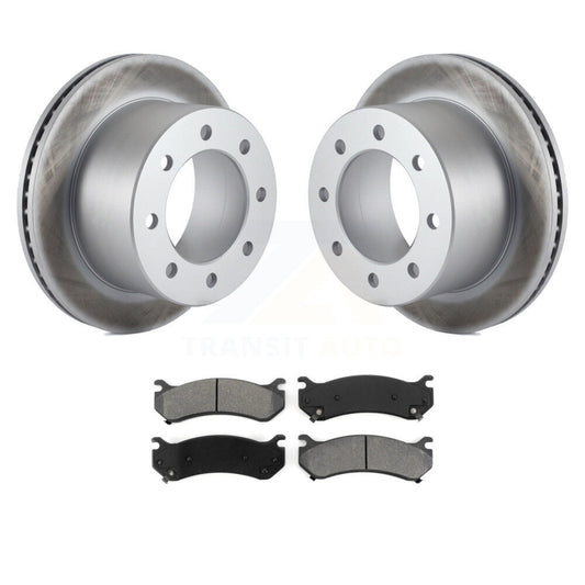 Coated Disc Rotors and Semi-Metallic Brake Pads Kit-KGS-101136 - Kit.bestparts.ca