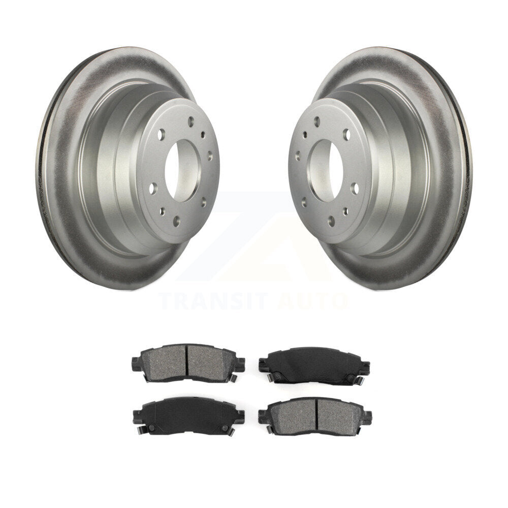 Coated Disc Rotors and Semi-Metallic Brake Pads Kit-KGS-101140 - Kit.bestparts.ca
