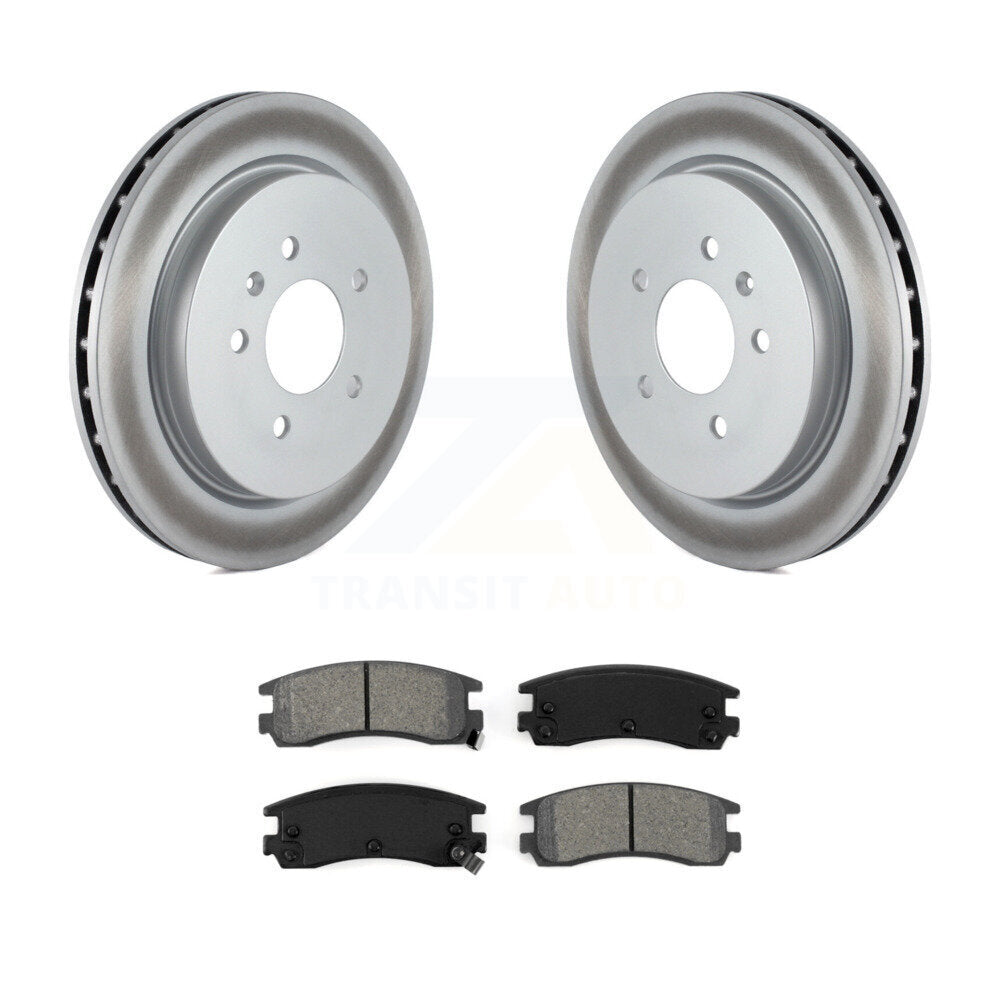 Coated Disc Rotors and Semi-Metallic Brake Pads Kit-KGS-101141 - Kit.bestparts.ca
