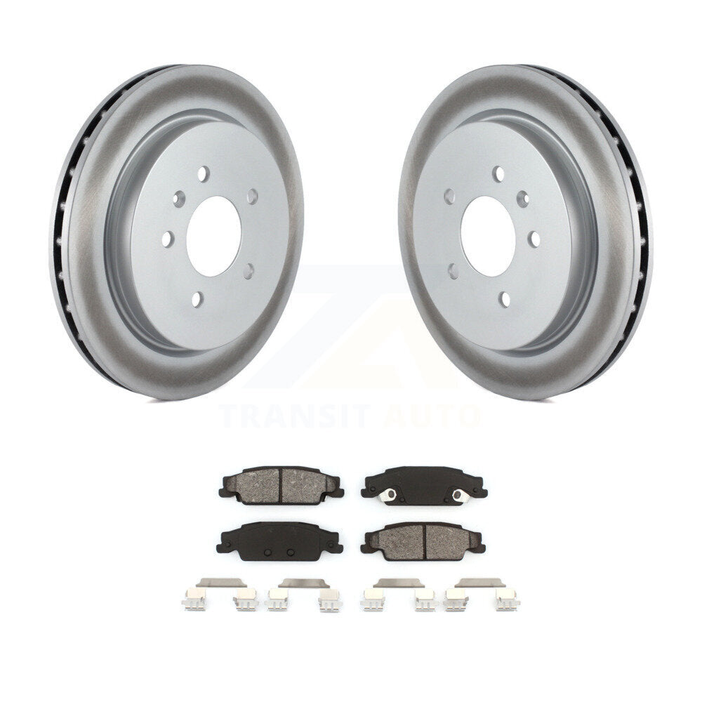 Coated Disc Rotors and Semi-Metallic Brake Pads Kit-KGS-101142 - Kit.bestparts.ca