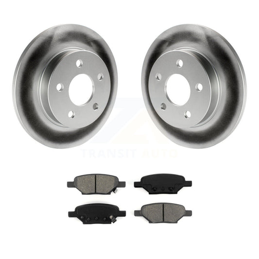 Coated Disc Rotors and Semi-Metallic Brake Pads Kit-KGS-101144 - Kit.bestparts.ca