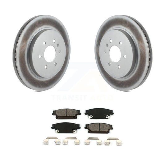 Coated Disc Rotors and Semi-Metallic Brake Pads Kit-KGS-101145 - Kit.bestparts.ca