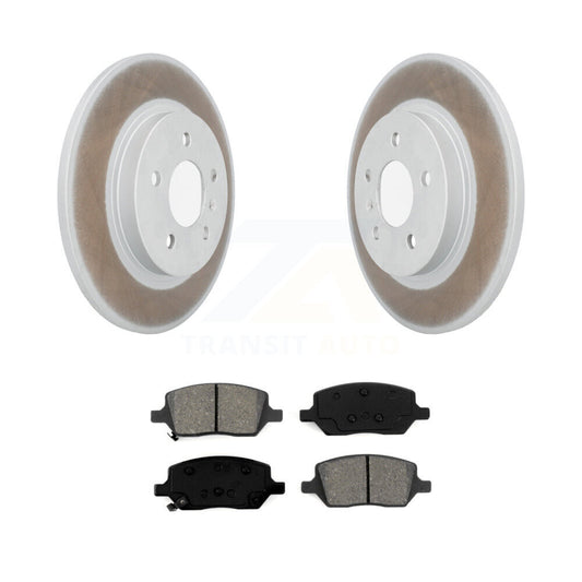 Coated Disc Rotors and Semi-Metallic Brake Pads Kit-KGS-101146 - Kit.bestparts.ca