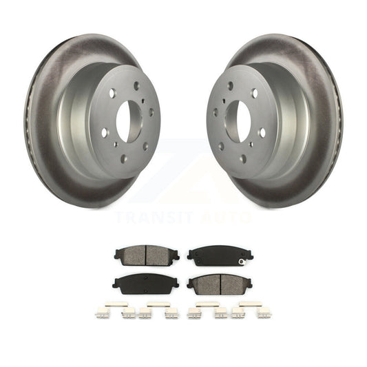Coated Disc Rotors and Semi-Metallic Brake Pads Kit-KGS-101153 - Kit.bestparts.ca