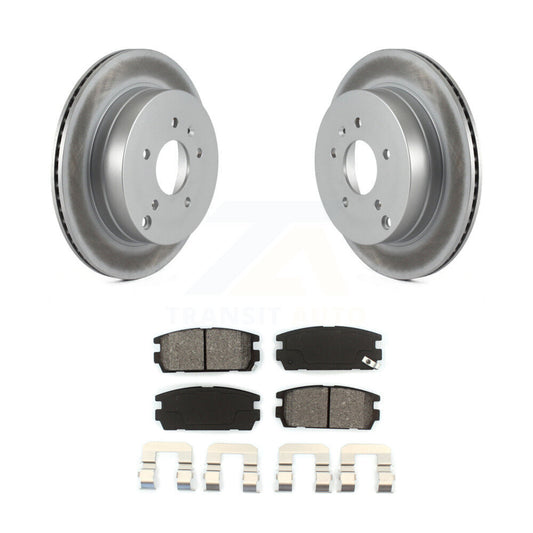 Coated Disc Rotors and Semi-Metallic Brake Pads Kit-KGS-101155 - Kit.bestparts.ca