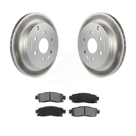 Coated Disc Rotors and Semi-Metallic Brake Pads Kit-KGS-101156 - Kit.bestparts.ca