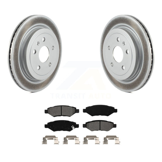 Coated Disc Rotors and Semi-Metallic Brake Pads Kit-KGS-101162 - Kit.bestparts.ca