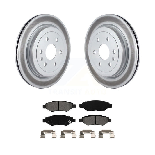 coated disc rotors and semi metallic brake pads-kgs-101163 - Kit.bestparts.ca