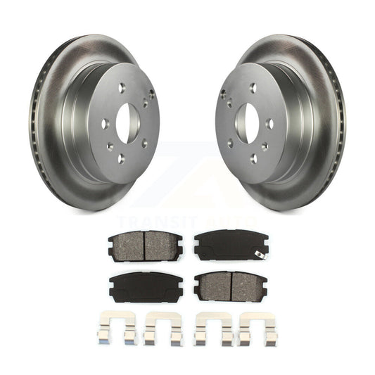 Coated Disc Rotors and Semi-Metallic Brake Pads Kit-KGS-101164 - Kit.bestparts.ca