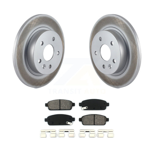 Coated Disc Rotors and Semi-Metallic Brake Pads Kit-KGS-101165 - Kit.bestparts.ca