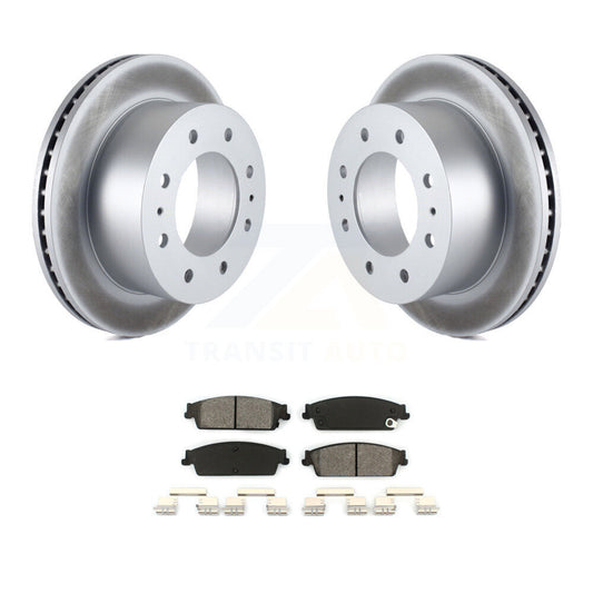 Coated Disc Rotors and Semi-Metallic Brake Pads Kit-KGS-101168 - Kit.bestparts.ca