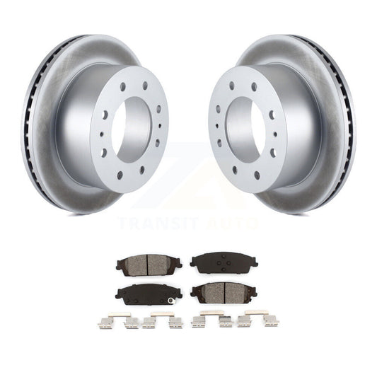 Coated Disc Rotors and Semi-Metallic Brake Pads Kit-KGS-101170 - Kit.bestparts.ca