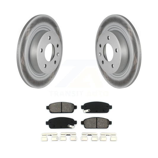 Coated Disc Rotors and Semi-Metallic Brake Pads Kit-KGS-101172 - Kit.bestparts.ca