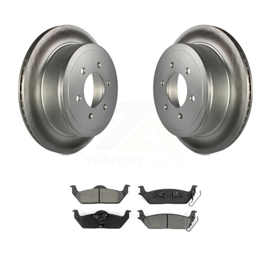 Coated Disc Rotors and Semi-Metallic Brake Pads Kit-KGS-101190 - Kit.bestparts.ca