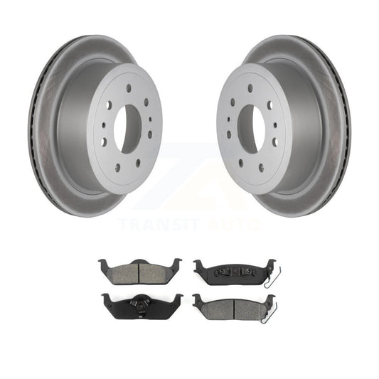 Coated Disc Rotors and Semi-Metallic Brake Pads Kit-KGS-101191 - Kit.bestparts.ca
