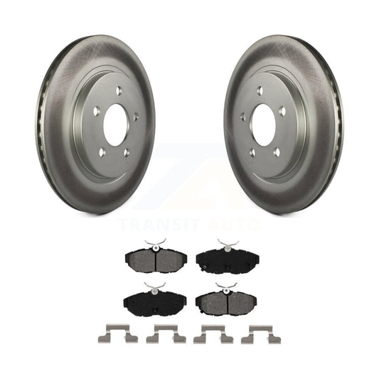 Coated Disc Rotors and Semi-Metallic Brake Pads Kit-KGS-101195 - Kit.bestparts.ca