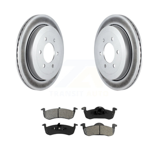Coated Disc Rotors and Semi-Metallic Brake Pads Kit-KGS-101204 - Kit.bestparts.ca