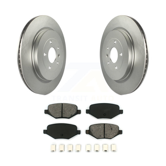 Coated Disc Rotors and Semi-Metallic Brake Pads Kit-KGS-101214 - Kit.bestparts.ca