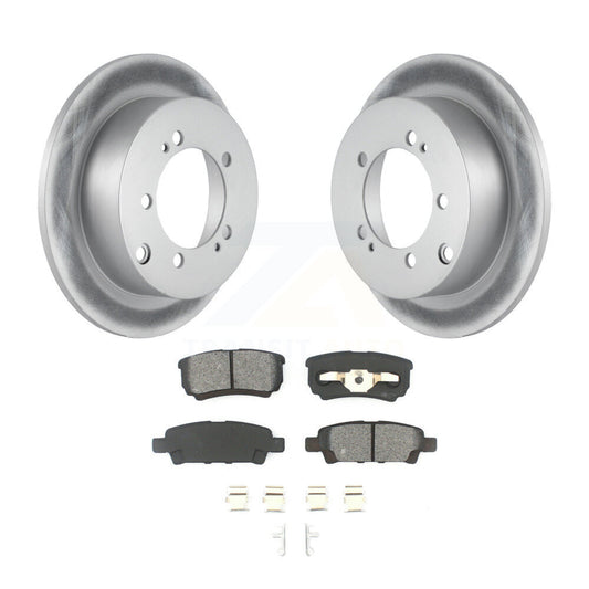 coated disc rotors and semi metallic brake pads-kgs-101225 - Kit.bestparts.ca